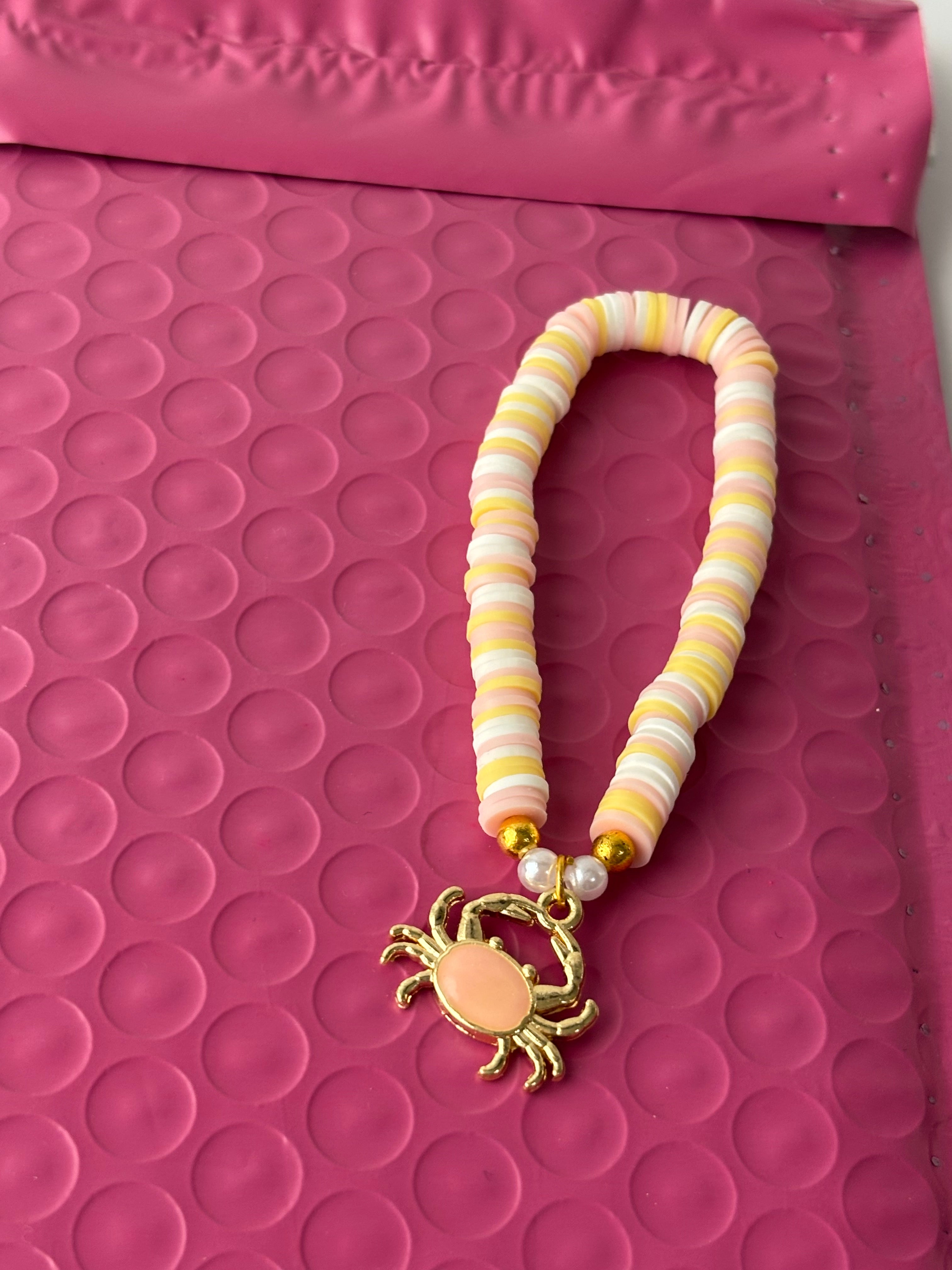 Banana split crab bracelet!